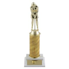 Golf Putter Trophy with Column Choice