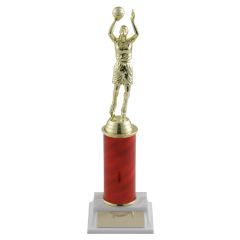 Basketball Team Trophy with red typhoon