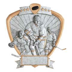 Shield-Shaped Team Hockey Awards