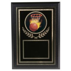 Engraved Hot Shot Basketball Plaques
