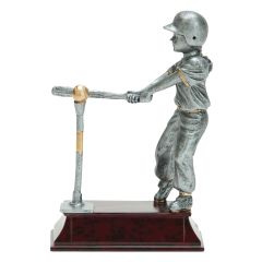 Resin Girl T-Ball Trophies