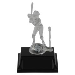 Girl Clear T-Ball Trophies