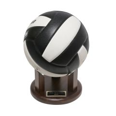 Solid Walnut Volleyball Holder