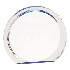 Round Halo Acrylic Award