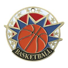 USA Star Basketball Medal - Gold