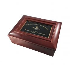 Personalized Keepsake Box with Rosewood