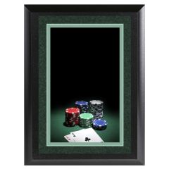 Color Pocket Aces Plaque