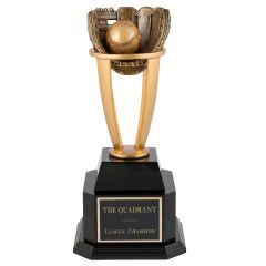 Pedestal Tower Fantasy Baseball Trophy