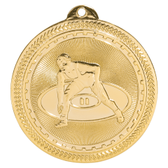 BriteLazer Wrestling Medal