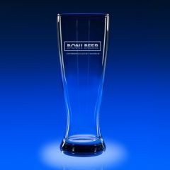 Engraved Pilsner Beer Glass