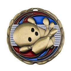 Bowling Ball and Pins Medals