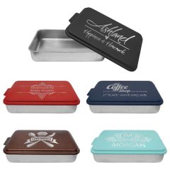 Aluminum Cake Pans - 5 lid color choices