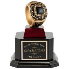 Championship Ring Perpetual Fantasy Football Trophy
