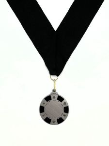Personalized Poker Chip Medal