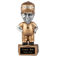 Bobblehead Male Coach Trophy