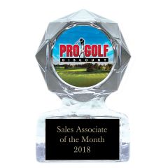 Pro Golf Acrylic Star Trophy