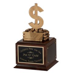Perpetual Dollar Sign Trophy