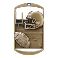3D Football Dogtag
