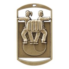 3D Karate Dog Tag