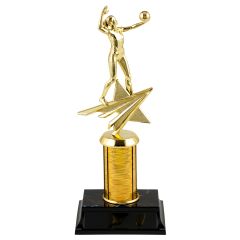 Girls Volleyball Supernova Column Trophy