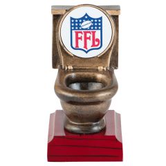 FFL Toilet Resin Trophy