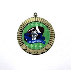 Flag Football Victory Medal