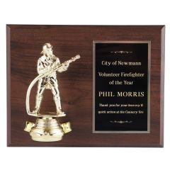 Engraved Firefighter Plaque