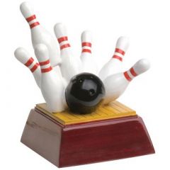 Flying Pins Bowling Trophies