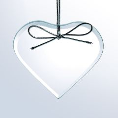 Beveled Heart Ornament