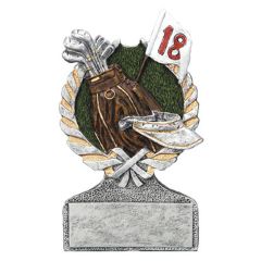 Golf Scene Resin Award