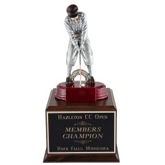 Perpetual Old Fashioned Golfer Trophy - Male