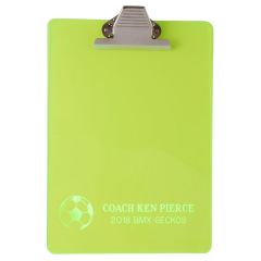 Green Engraved Coach Clipboard