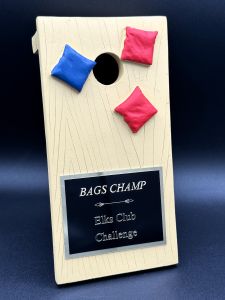 Cornhole Resin Trophy