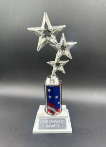 Flag Column Star Trophies