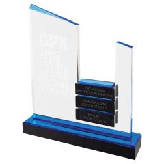 Acrylic Perpetual Award with 6 Blocks