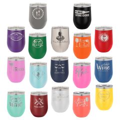 Engraved Wine Tumblers