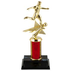 Boys Soccer Supernova Column Trophy