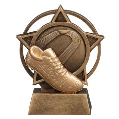 Stellar Running Shoe Track Trophies