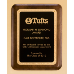 American Walnut Wood Award Plaque