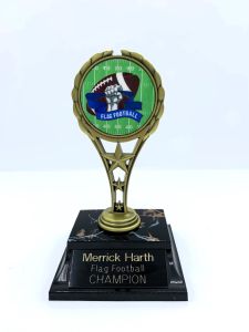 Flag Football Rising Star Trophy