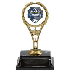 Custom Logo Rising Star Trophy - Sports