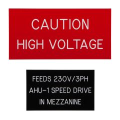 Outdoor Industrial Signs - two