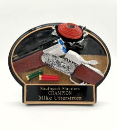 Burst Thru Resin Trap Shooter Trophies