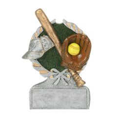 Softball Resin Wreath Award