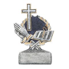 Spiritual Prayer Resin Trophy