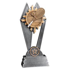 8" Sun Ray Tennis Trophy - Size Large