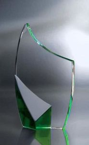 Swooping Emerald Crystal Blair Award