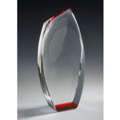 Sylene Optical Crystal Award in Red
