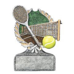 Tennis Resin Wreath Award