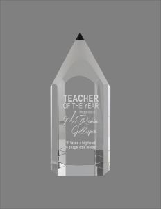 Etched Crystal Pencil